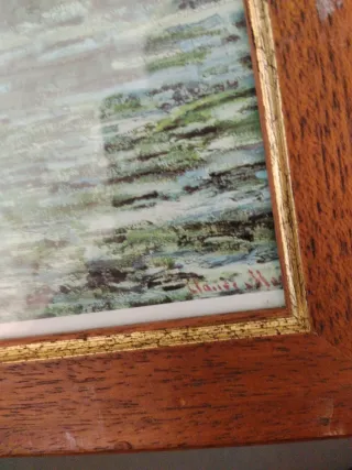 2 Quadri Decorativi 29x23 Van Gogh Monet