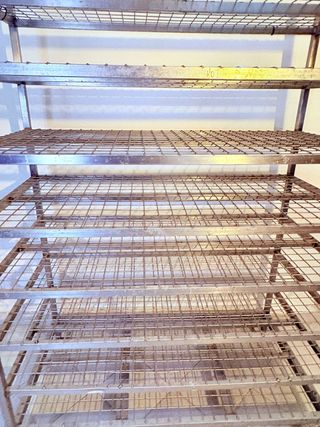 2 Scaffalature Acciaio Inox 8 Ripiani