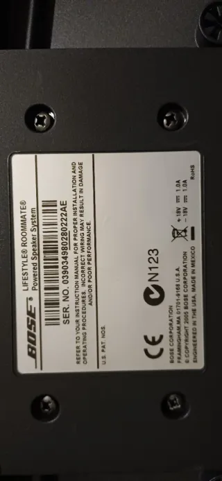 Bose Lifestyle RoomMate Altavoz