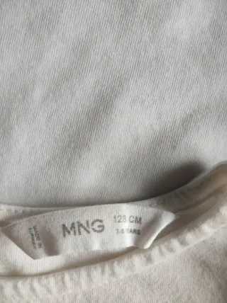 2 Camisetas Mango Niña T. 7