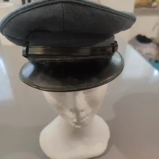 Berretto vintage grigio e nero