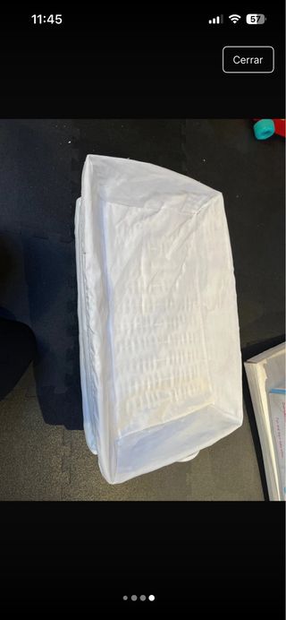 Cestas mimbre blancas (Set de 3)