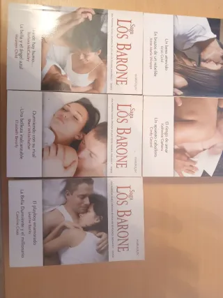 Libros novelas romántica  saga  los barones