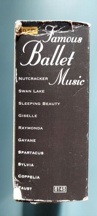 5 CDs de Música de Ballet