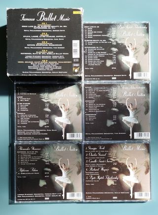5 CDs de Música de Ballet