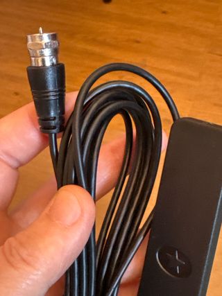 Antena TV sin toma de antena