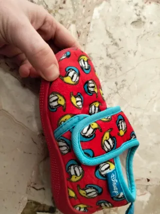 Pantofole Bambino Disney Rosse taglia 26