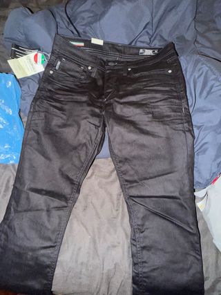 Pantalones Jack & Jones Negros Talla L