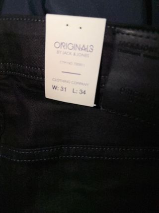 Pantalones Jack & Jones Negros Talla L