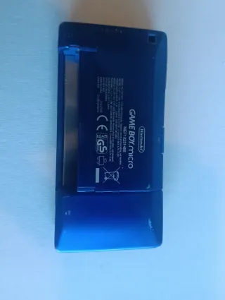 Game Boy Micro Azul + 6 Juegos CIB