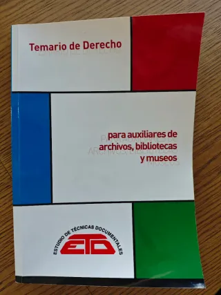 Temario para auxiliar de museo historia cultura...