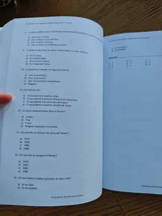 Temario para auxiliar de museo historia cultura...