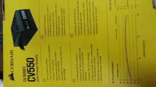 Corsair CV550 Fuente Alimentación ATX