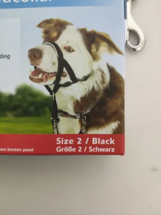 Ronzal Halti Negro para Perro Talla 2