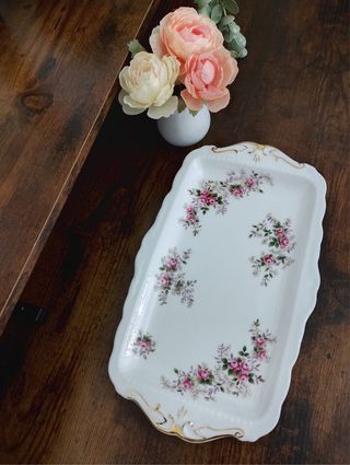 Bandeja Royal Albert  colección Lavender Rose