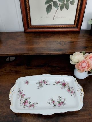 Bandeja Royal Albert  colección Lavender Rose