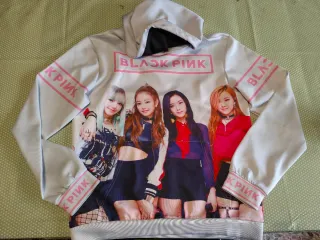 Felpa Blackpink con cappuccio kpop