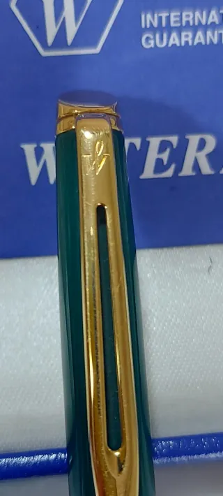 Portamine Waterman Vintage - Verde/Oro - Completo