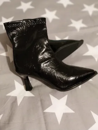 Botines negros talla 36 sin usar