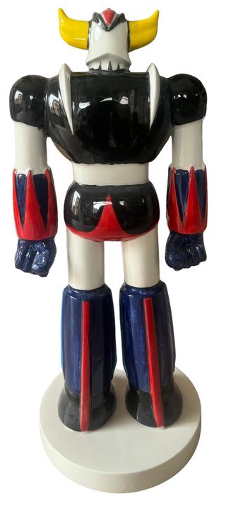 Statua Goldrake Firmata Stefano Puzzo Ceramica