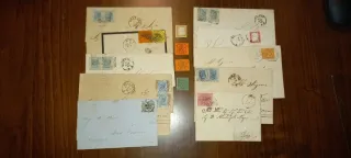 Lotto buste e francobolli vari