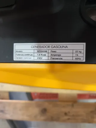 Generador Inverter Benza BZ2000is