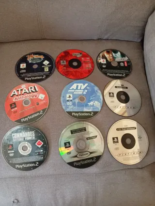 Juegos PS2 y PS1 Originales en Porta CD