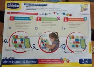 Gioco Chicco Abaco Numeri e Somme 2-6 Anni