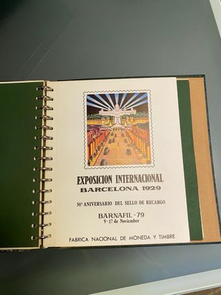 Álbum Filatélico Oficial FNMT - España 82 y Ferias