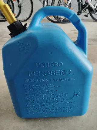 Garrafa Kerosene 5 Galones / 18.9 Litros