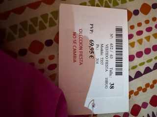 Vestido invitada morado sin estrenar