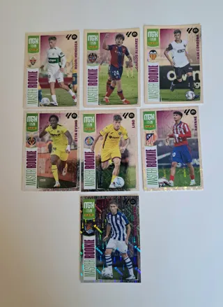 Máster Rookie. Megacracks 25-26. Panini