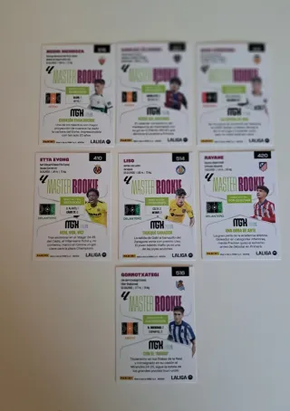 Máster Rookie. Megacracks 25-26. Panini