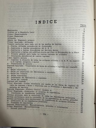 Libro original Sección Femenina – Personal JONS