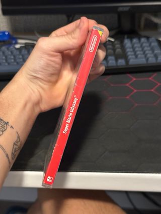 Caja Super Mario Odyssey Nintendo Switch