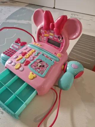 Caja Registradora Juguete Minnie Mouse. Con sonido