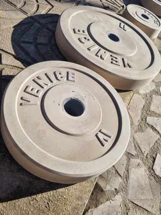 4 Pesas 5Kg + 2 de 10Kg (40€) | Precio imbatible