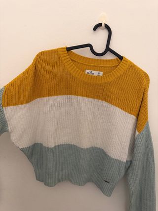 Jersey Hollister Tricolor Talla XS