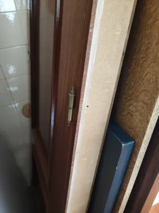 Dos puertas color sapelly