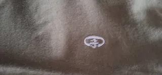 2 T-shirt cotone blu e kaki