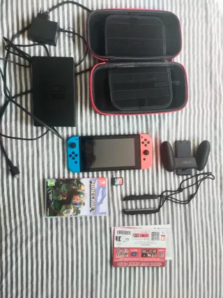 Nintendo Switch OLED Roja y Azul