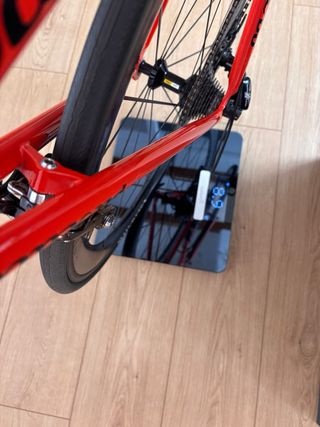 Bicicleta de carretera naranja Pasculli