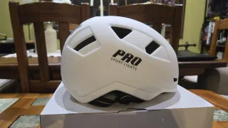 Casco de bici con luces