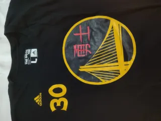 Camiseta Stephen Curry GSW Adidas XL Negra