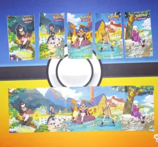 Set 5 mini latas Cenit Supremo Pokemon