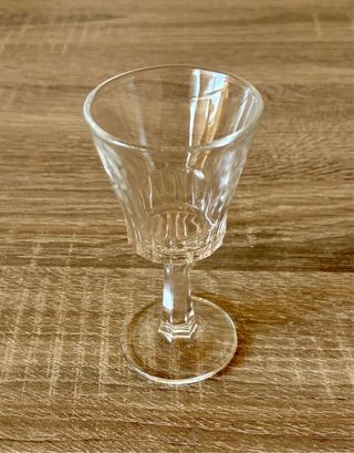 Set 6 Copas Licor Vintage FINELSA Cristal Tallado