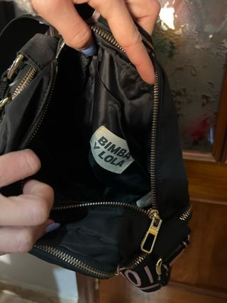 Bolso bandolera Bimba y Lola negro