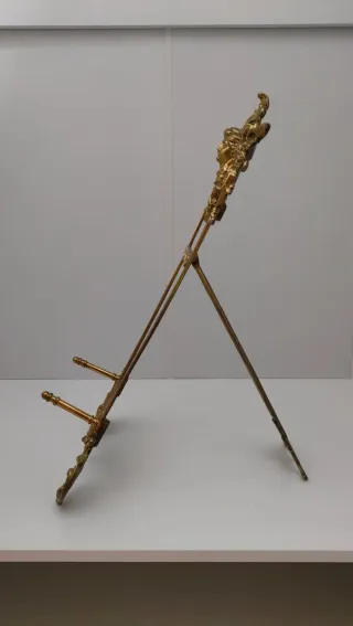 Atril Soporte Caballete Librero Bronce 640513926