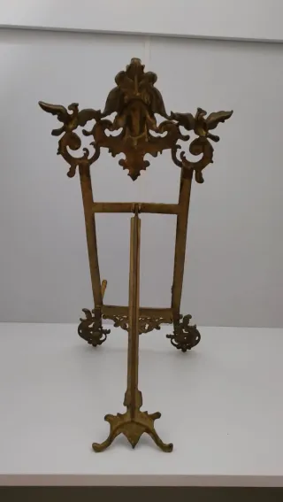 Atril Soporte Caballete Librero Bronce 640513926