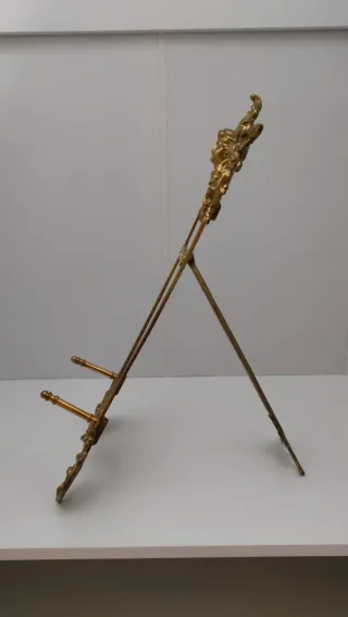 Atril Soporte Caballete Librero Bronce 640513926